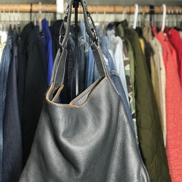 CARLA MANCINI Leather Hobo - Picture 8 of 8